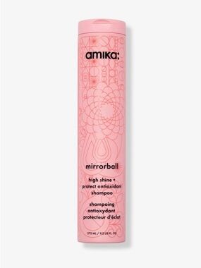 amika Pink Mirrorball High Shine + Protect Antioxidant Shampoo